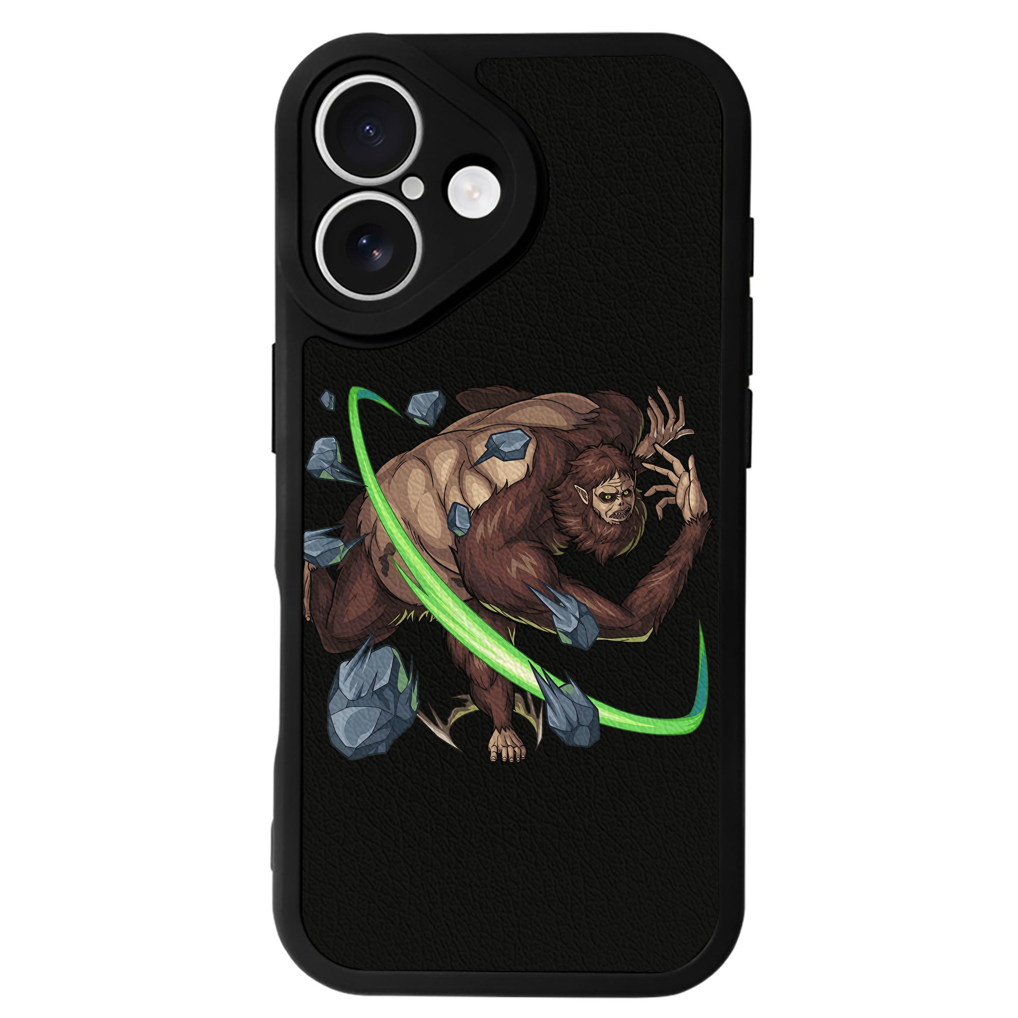 （画像用） 進撃の巨人 Attack on Titan 【iPhone 16シリーズ対応】シリコンスマホケース（レザー調） 材質：シリコン